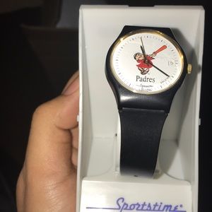 San Diego Padres sports time bulova watch
